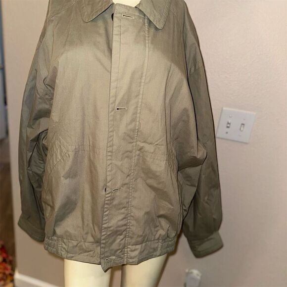 Towne by London Fog Men's XL Tan Vintage Casual Jacket Mid-Length - Picture 4 of 16